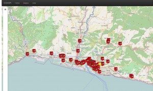 La mappatura degli hotspot con Wifi gratuito a Genova